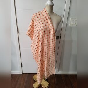 Franck Namani Paris Cashmere Plaid Scarf Stole